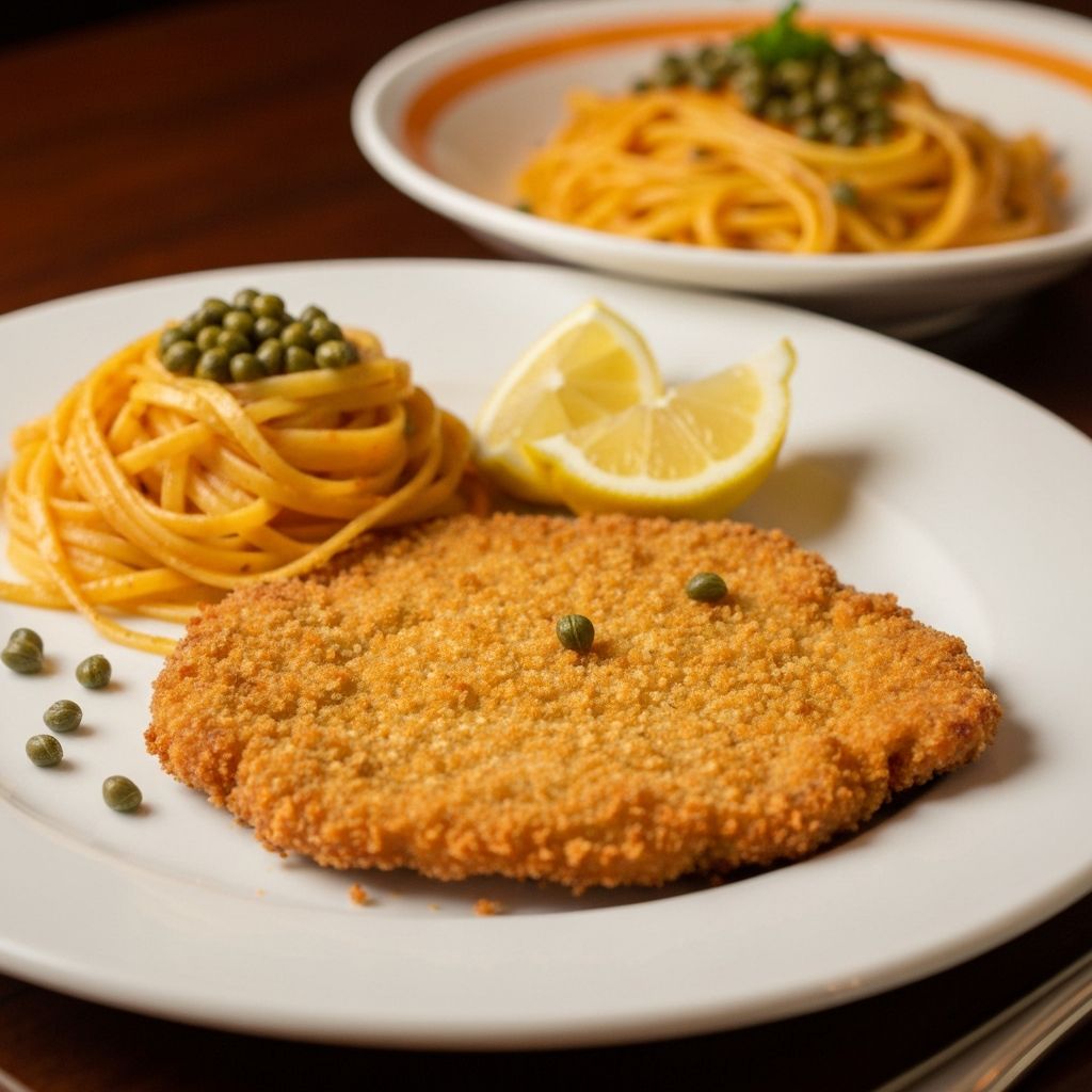 Escalope de veau milanaise