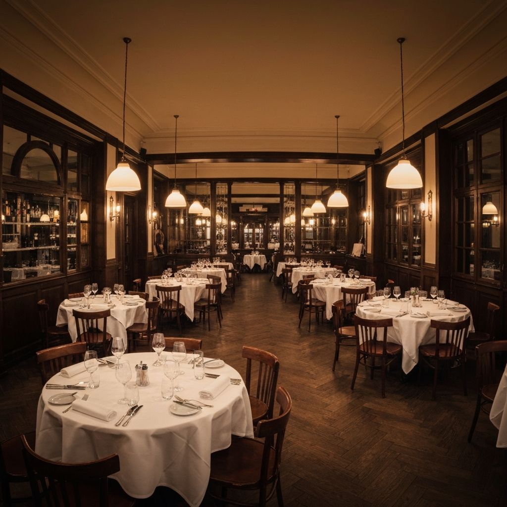 Salle du restaurant Le Waroux
