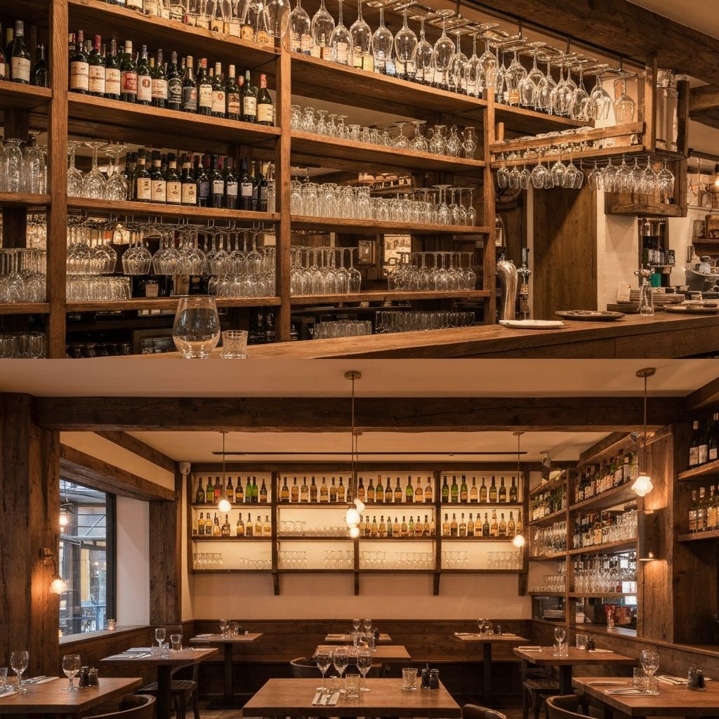 Bar et espace lounge du Waroux